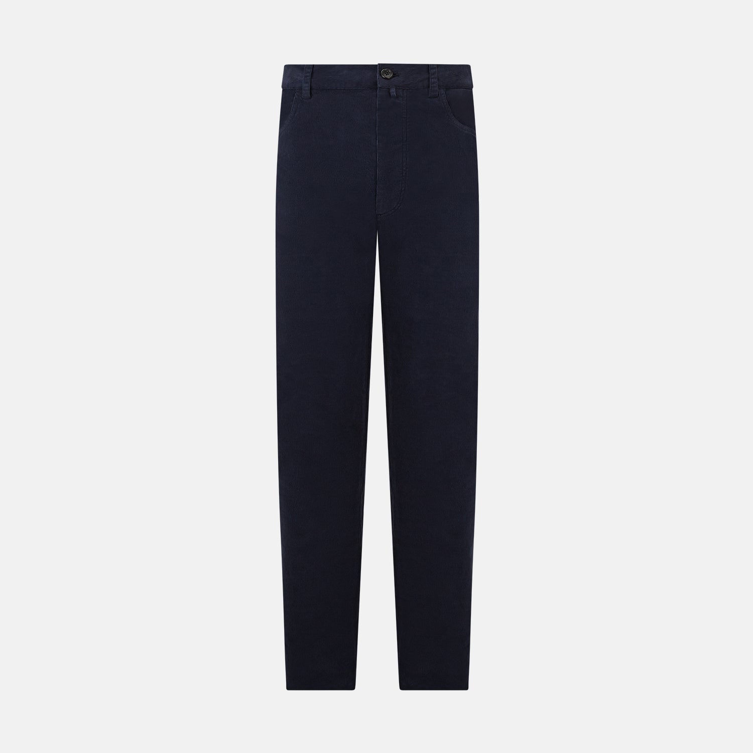 View 1 of product Light Navy Corduroy Charles Trousers