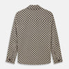 View 4 of product Black Gingham Check Wool Blend Somerset Overshirt