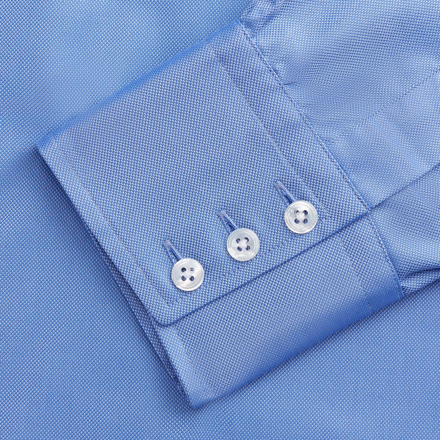 View 3 of product The World Is Not Enough Blue Cotton Istanbul Shirt As Seen on James Bond