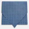 View 1 of product Navy and Blue Micro Dot Silk Cravat