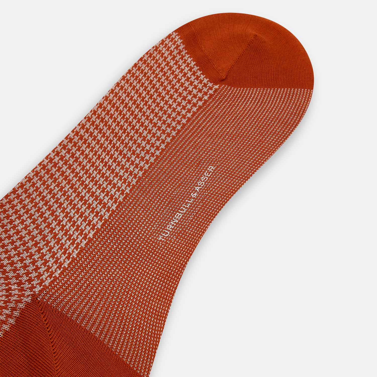 View 3 of product Rose Houndstooth Mid-Length Socks