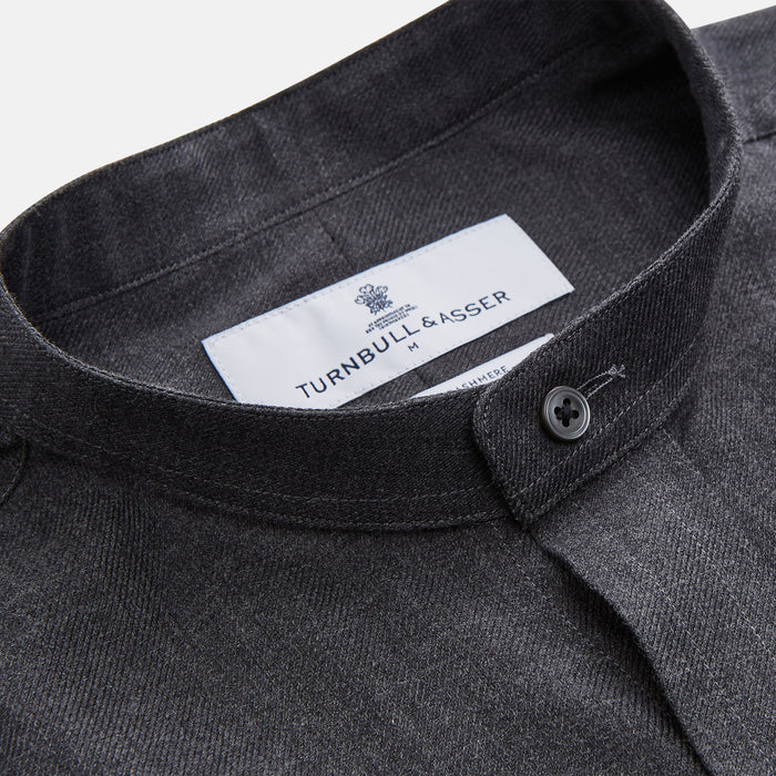 Charcoal Cotton Blend Weekend Fit Blake Shirt Image 1