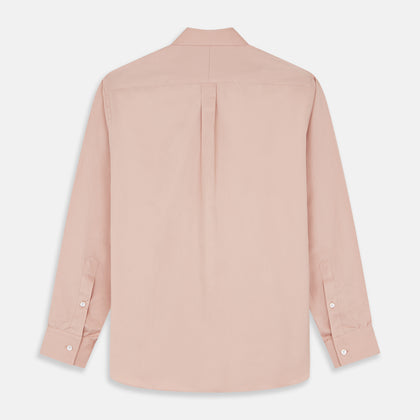 Pink Piece Dyed Weekend Fit Suffolk Shirt Image 7