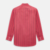 View 3 of product Coral Red Track Stripe Mayfair Shirt