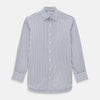 View 1 of product Blue Multi Wide Track Stripe Mayfair Shirt