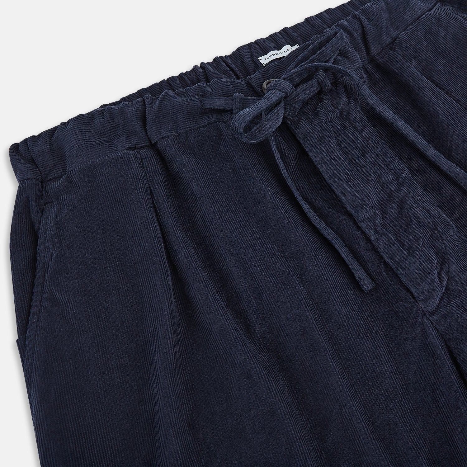 View 2 of product Light Navy Corduroy Miles Trousers