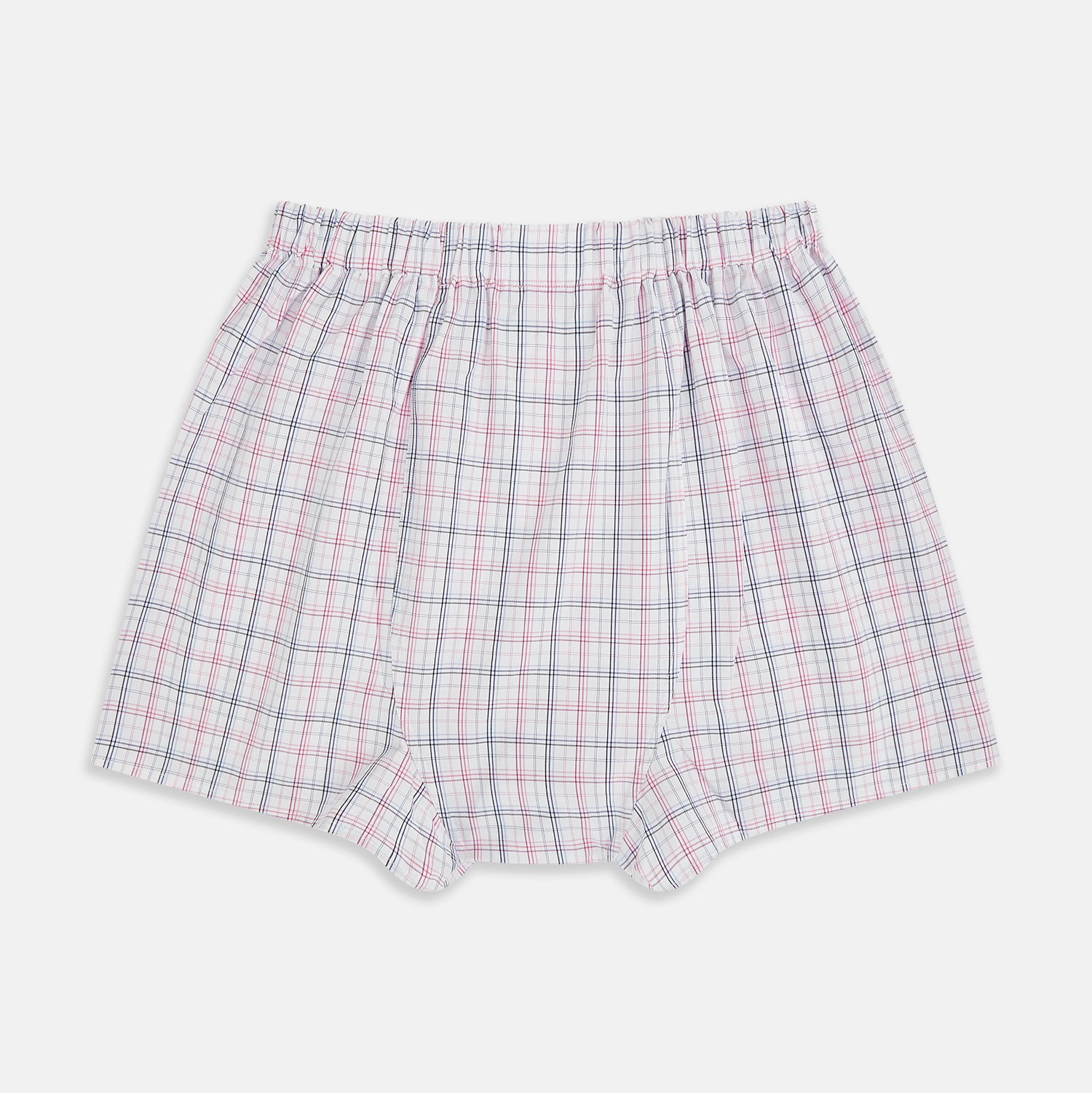 View 2 of product Pink Multi Graph Check Godfrey Boxer Shorts
