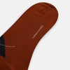 View 3 of product Rust Wool Check Mid-Length Socks