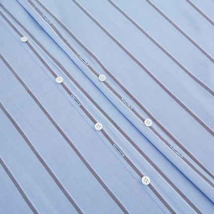 Sky Blue Track Stripe Westminster Shirt Image 6