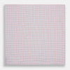 View 3 of product Hand Rolled Red and Navy Graph Check Handkerchief