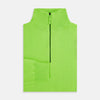 View 4 of product Neon Green Half-Zip Cashmere Jumper