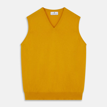 Gold Ifor Cashmere Slipover