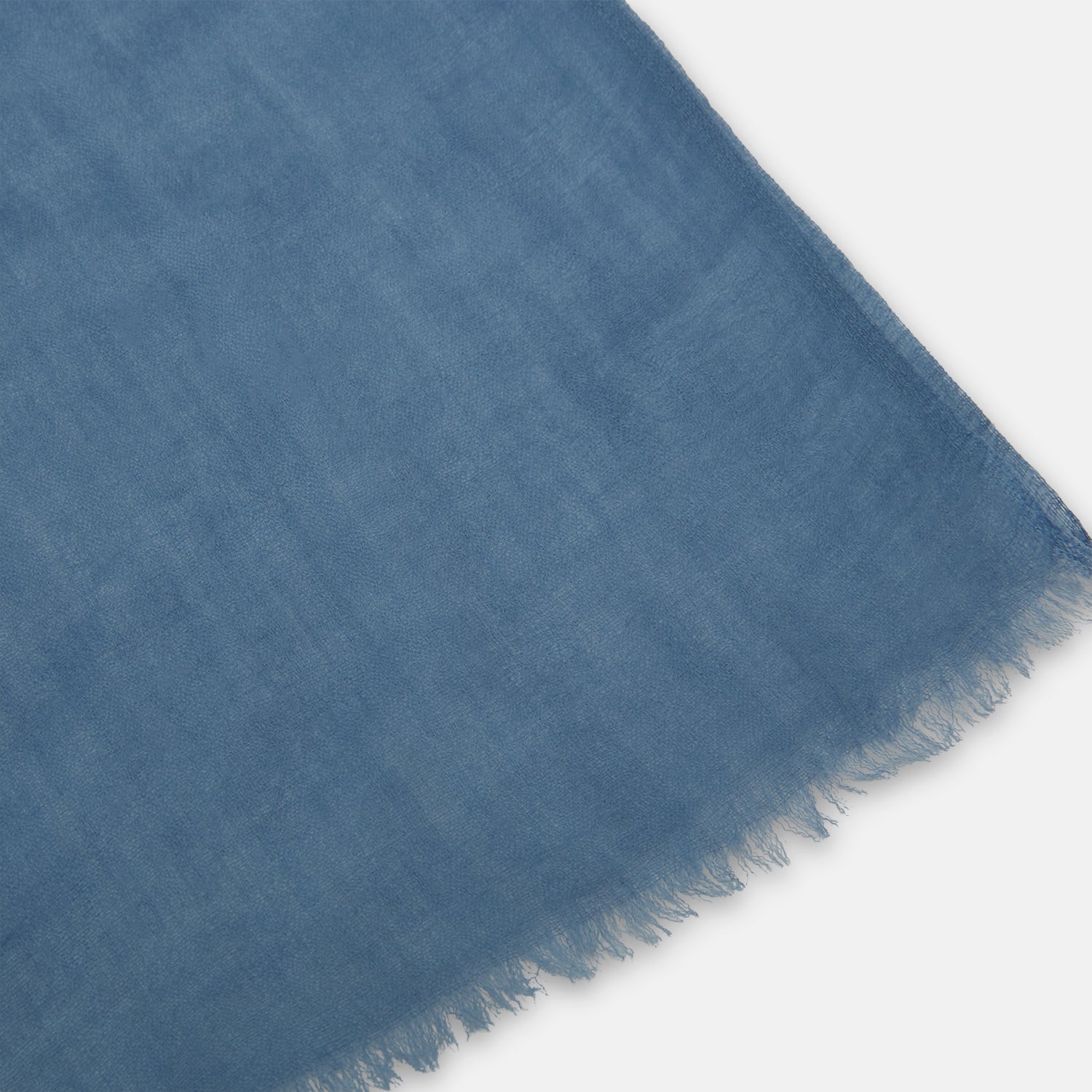 View 2 of product Mid Blue Cashmere Scarf
