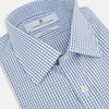 View 2 of product Sky Blue Micro Shadow Check Mayfair Shirt