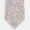 View 3 of product Confetti Circle White Silk Tie