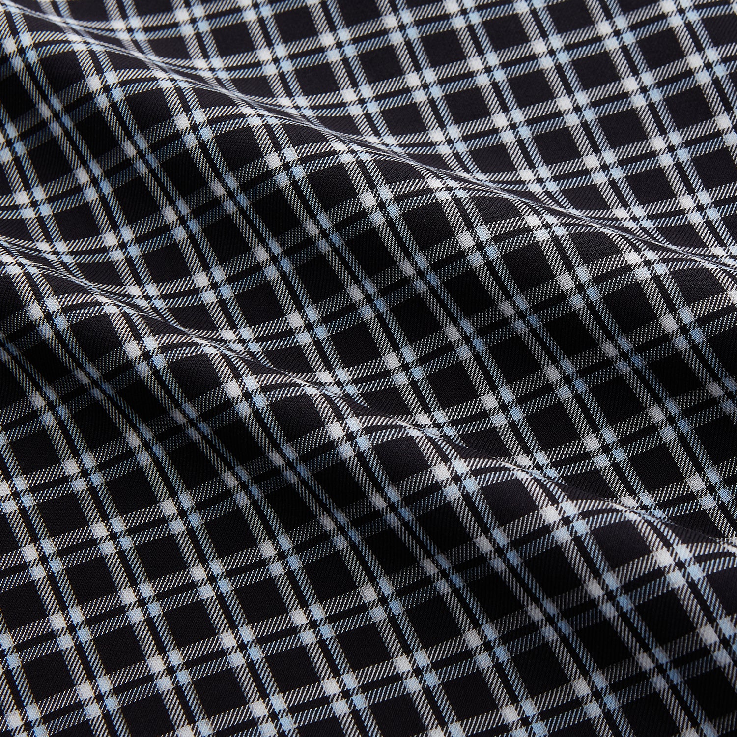 View 2 of product Black Multi Check Cotton Blend Sussex Nightshirt
