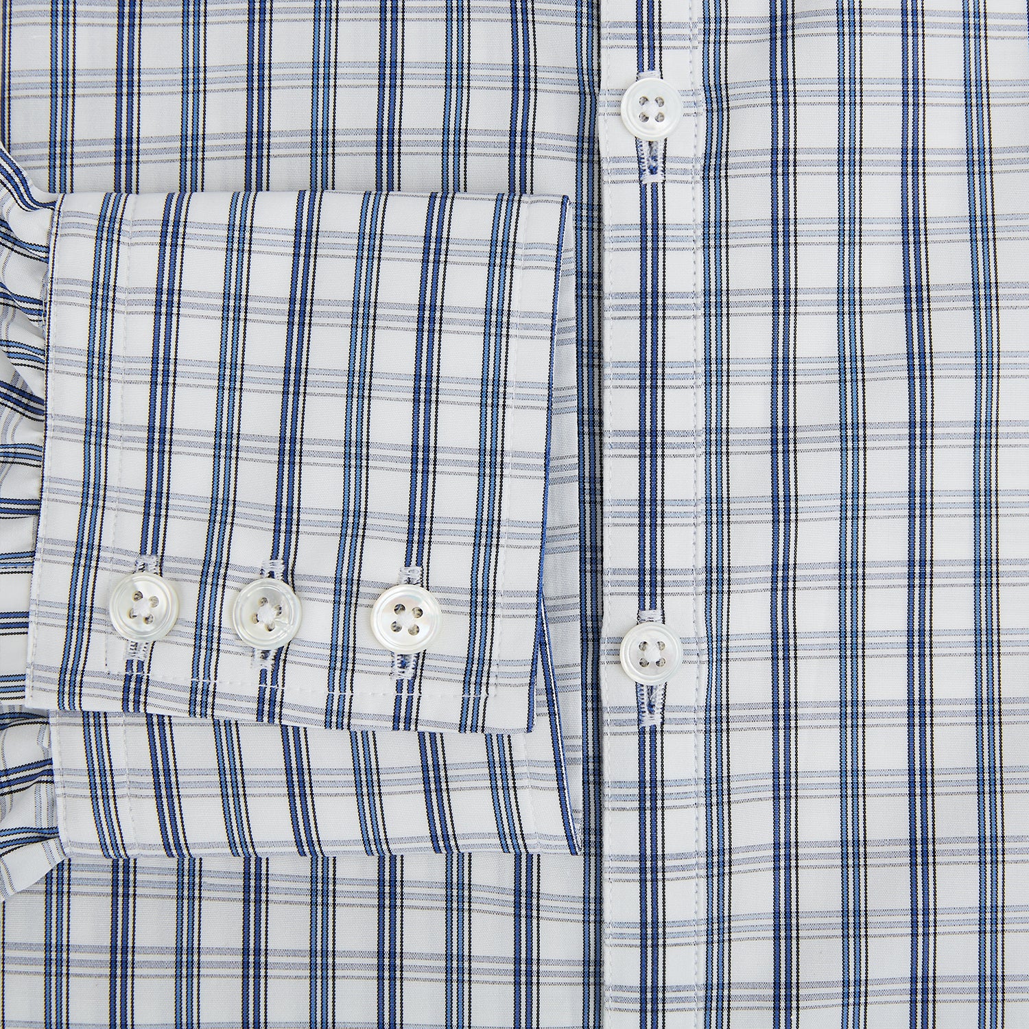 View 4 of product Azzurro Multi Check Westminster Shirt