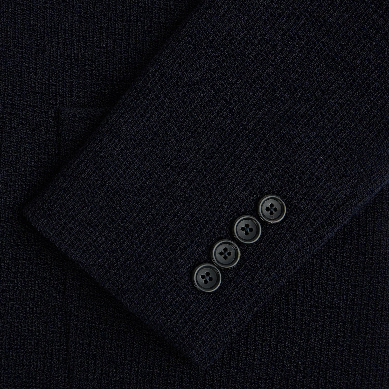View 4 of product NAVY KNITTED CAMBRIDGE BLAZER