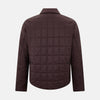 View 3 of product Battersea Burgundy Quilted Jacket