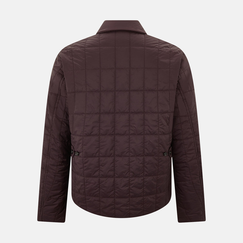 Battersea Burgundy Quilted Jacket