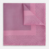 View 1 of product Pink Dot Silk Pocket Square