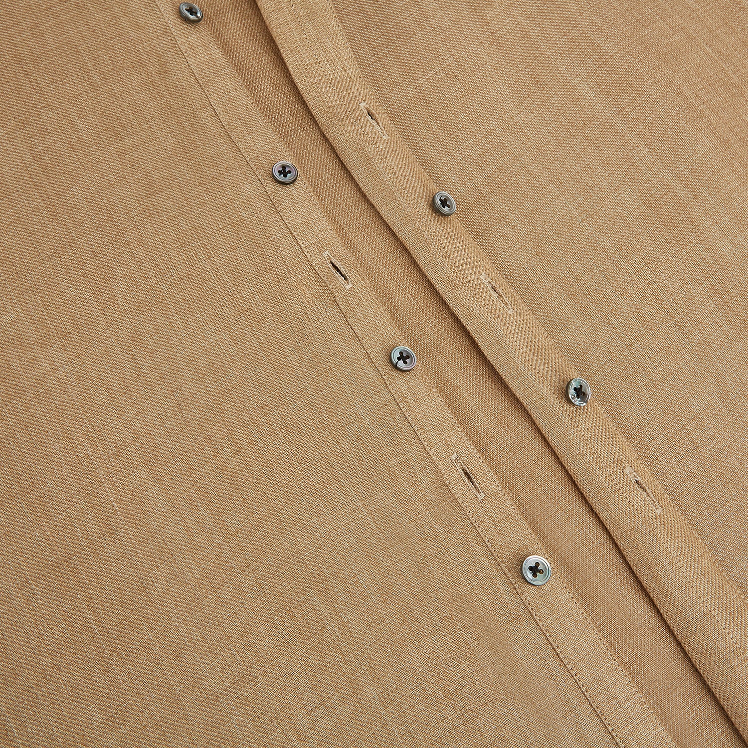 View 7 of product Camel Linen Windsor Shirt