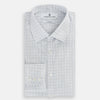View 5 of product Navy and Blue Multi Grid Check Mayfair Shirt