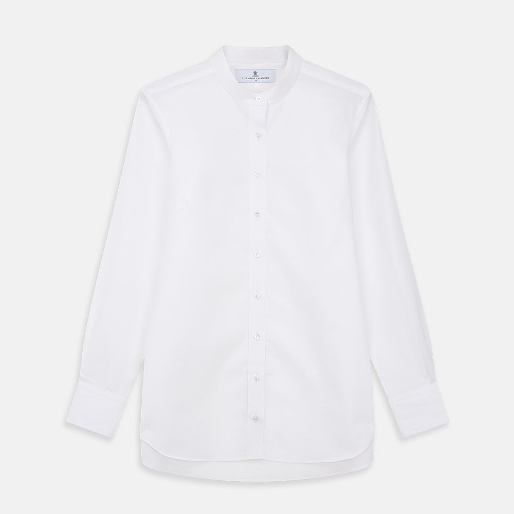 White Cotton Lauren Shirt