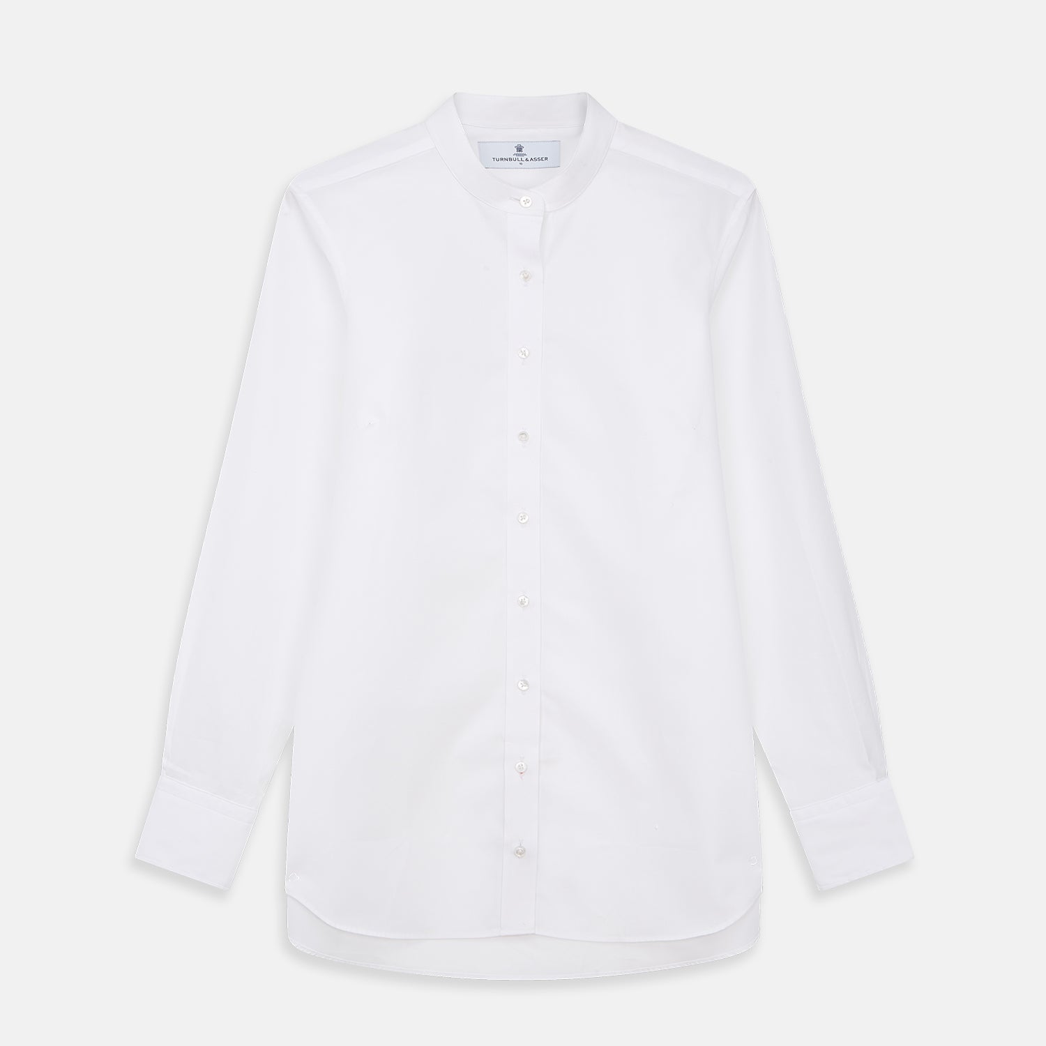 View 1 of product White Cotton Lauren Shirt