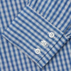 View 3 of product Navy Multi Check Cotton Regular Fit Mayfair Shirt