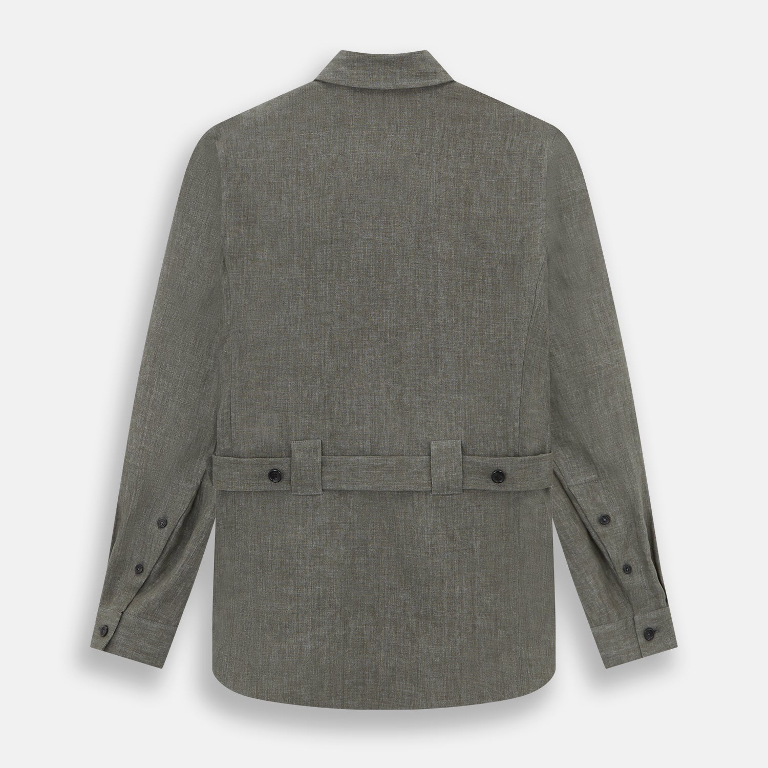 View 3 of product Olive Linen Holland Shacket