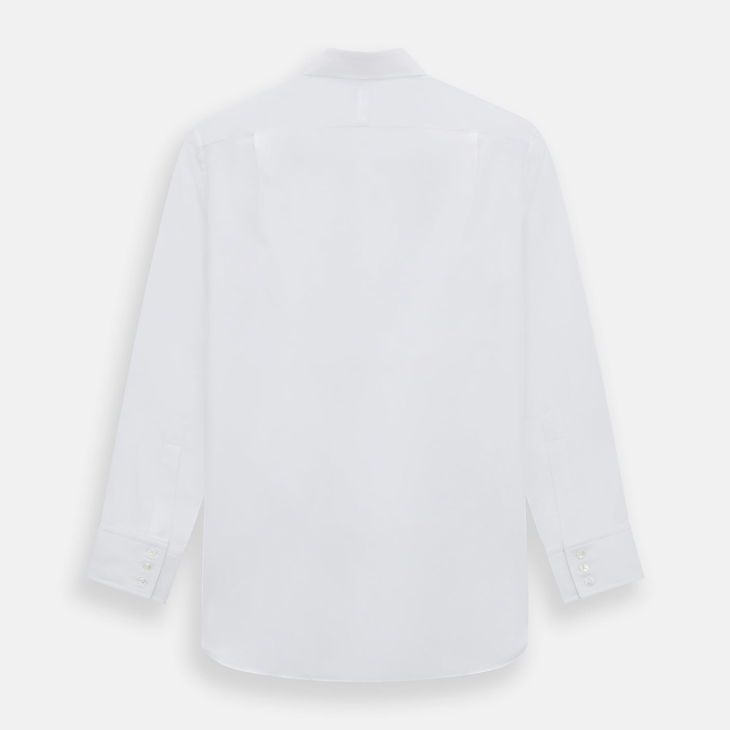 View 3 of product White Herringbone Mayfair Shirt