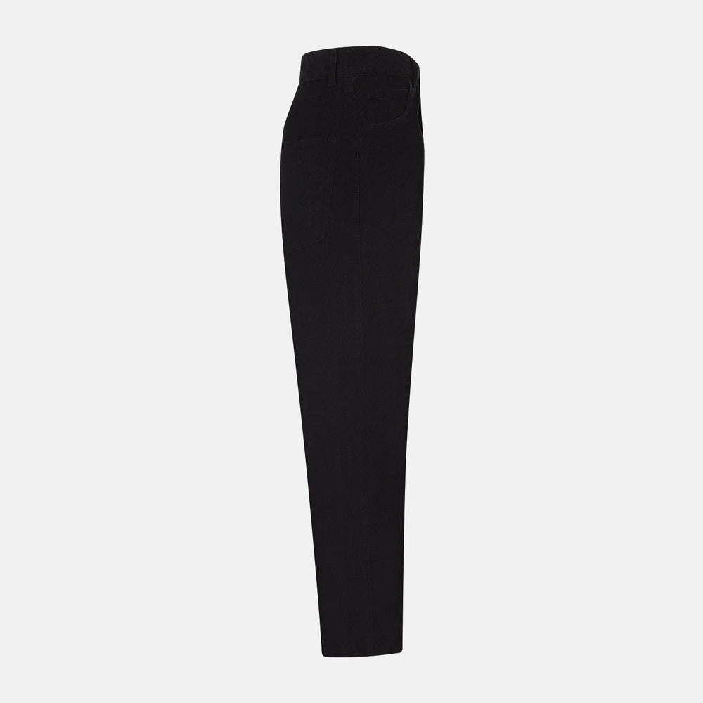 Navy Corduroy Charles Trousers