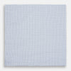 View 3 of product Hand Rolled Blue Multi Graph Check Handkerchief