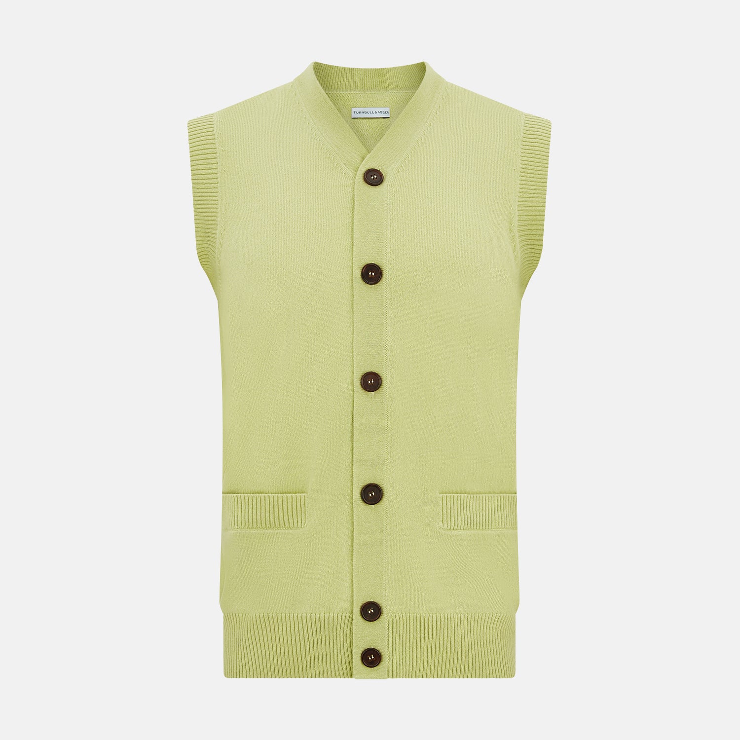 View 1 of product Melon Green Sleeveless Cardigan