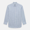 View 1 of product Sky Blue Micro Shadow Check Mayfair Shirt