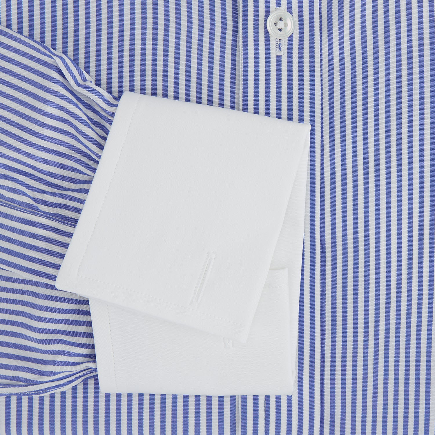 View 4 of product The Gekko Shirt with White Classic T&amp;A Collar and Double Cuffs