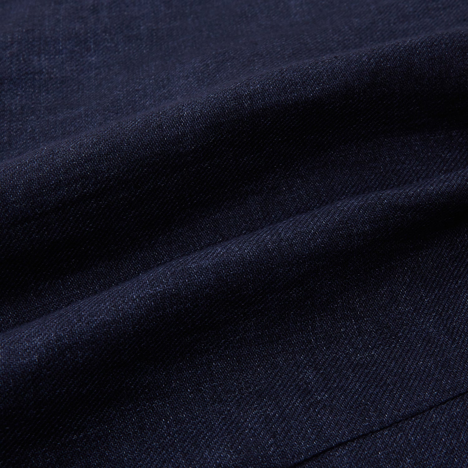 View 5 of product Navy Collared Linen Waistcoat