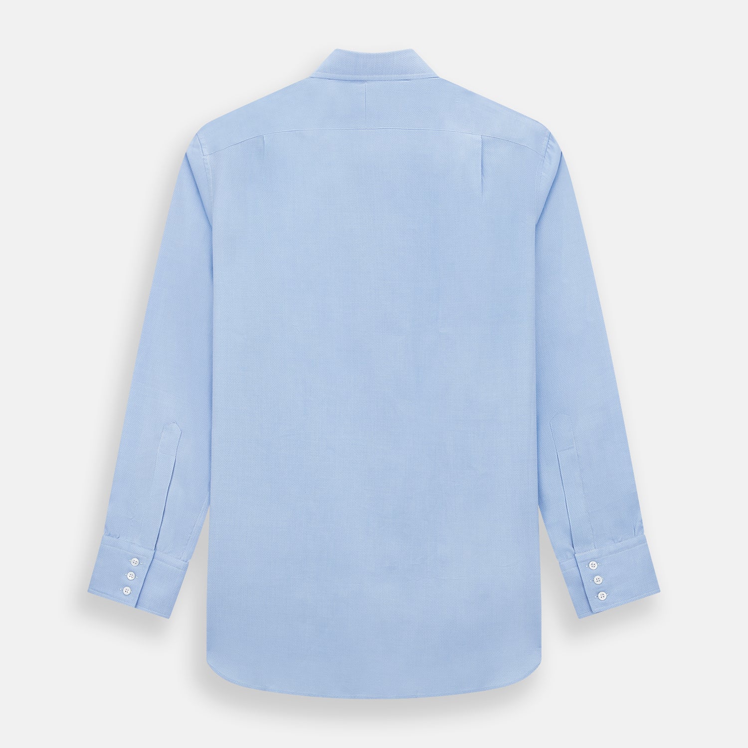 View 3 of product Blue Herringbone Mayfair Shirt