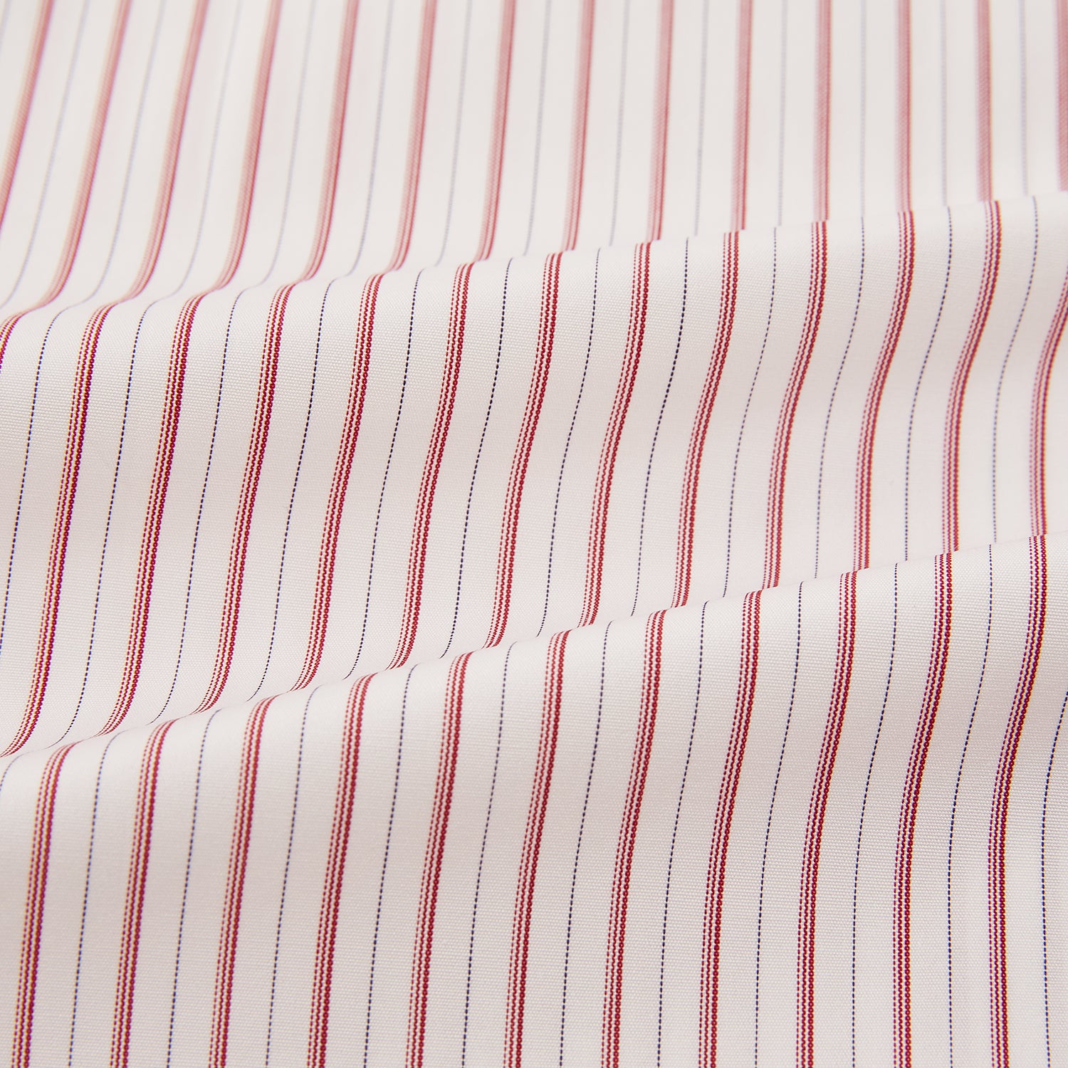 Red Multi Ticking Stripe Mayfair Shirt