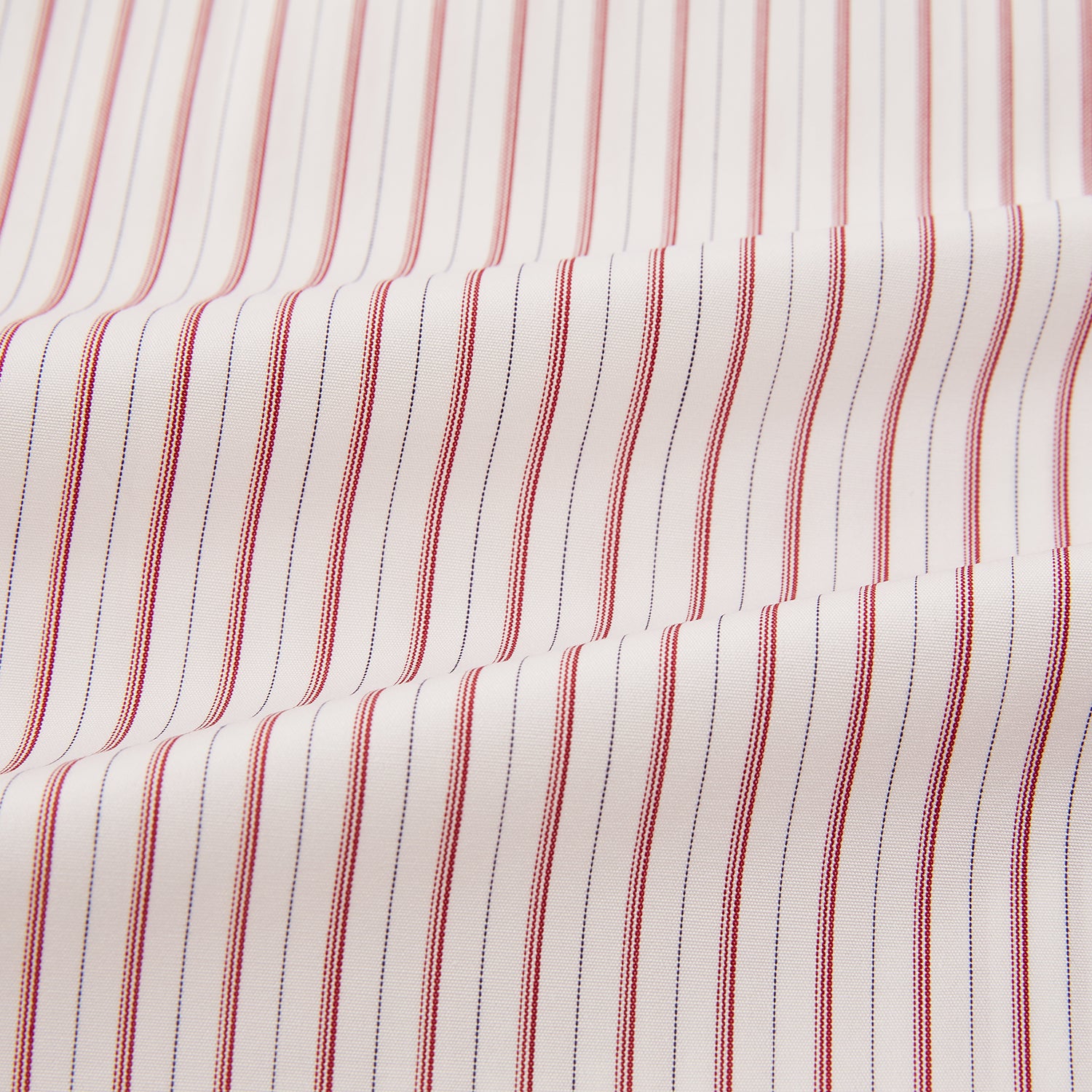 View 6 of product Red Multi Ticking Stripe Mayfair Shirt
