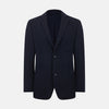 View 1 of product Navy Knitted Oxford Blazer