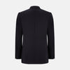 View 5 of product Long Navy Single Breasted Suit