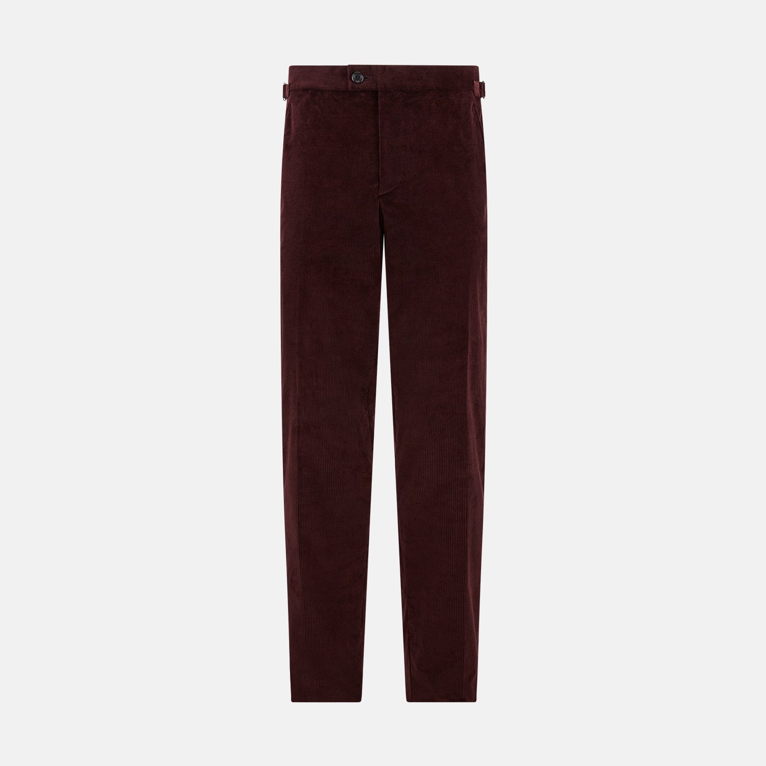 View 1 of product Burgundy Corduroy Henry Trousers