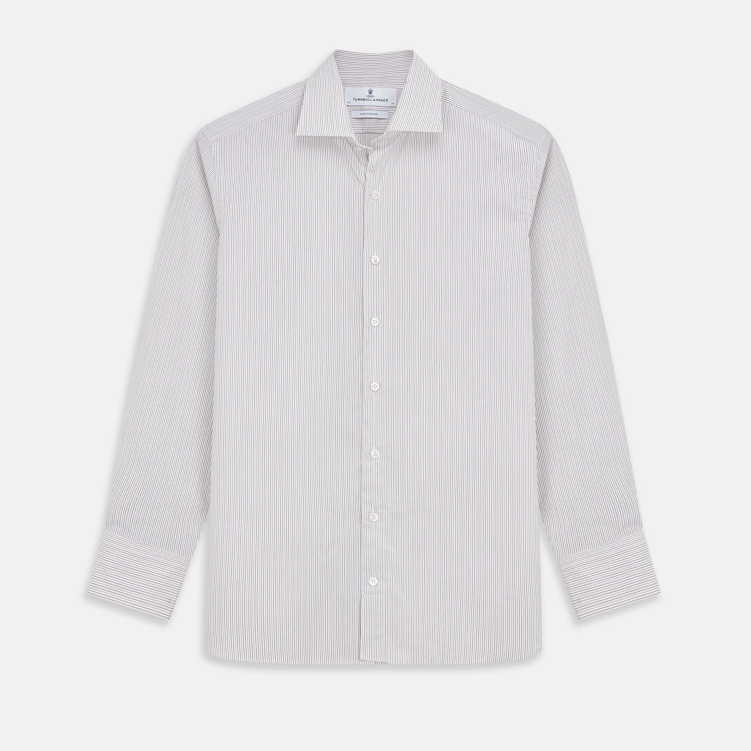 View 1 of product Sandstone Multi Stripe Cotton Tailored Fit Shelton Shirt