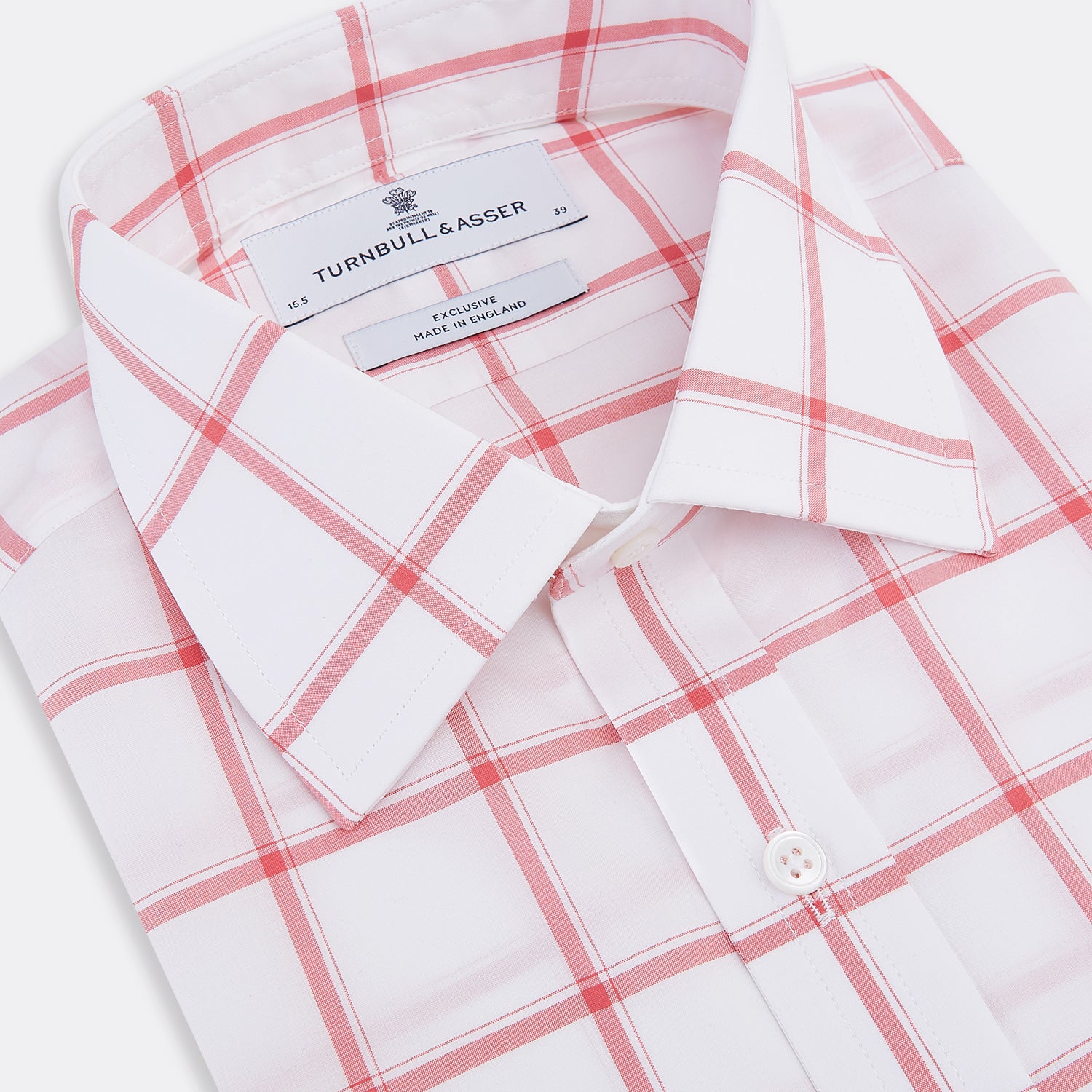 View 2 of product Coral Grid Check Mayfair Shirt