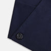 View 4 of product Navy Silk and Cotton Neck Warmer