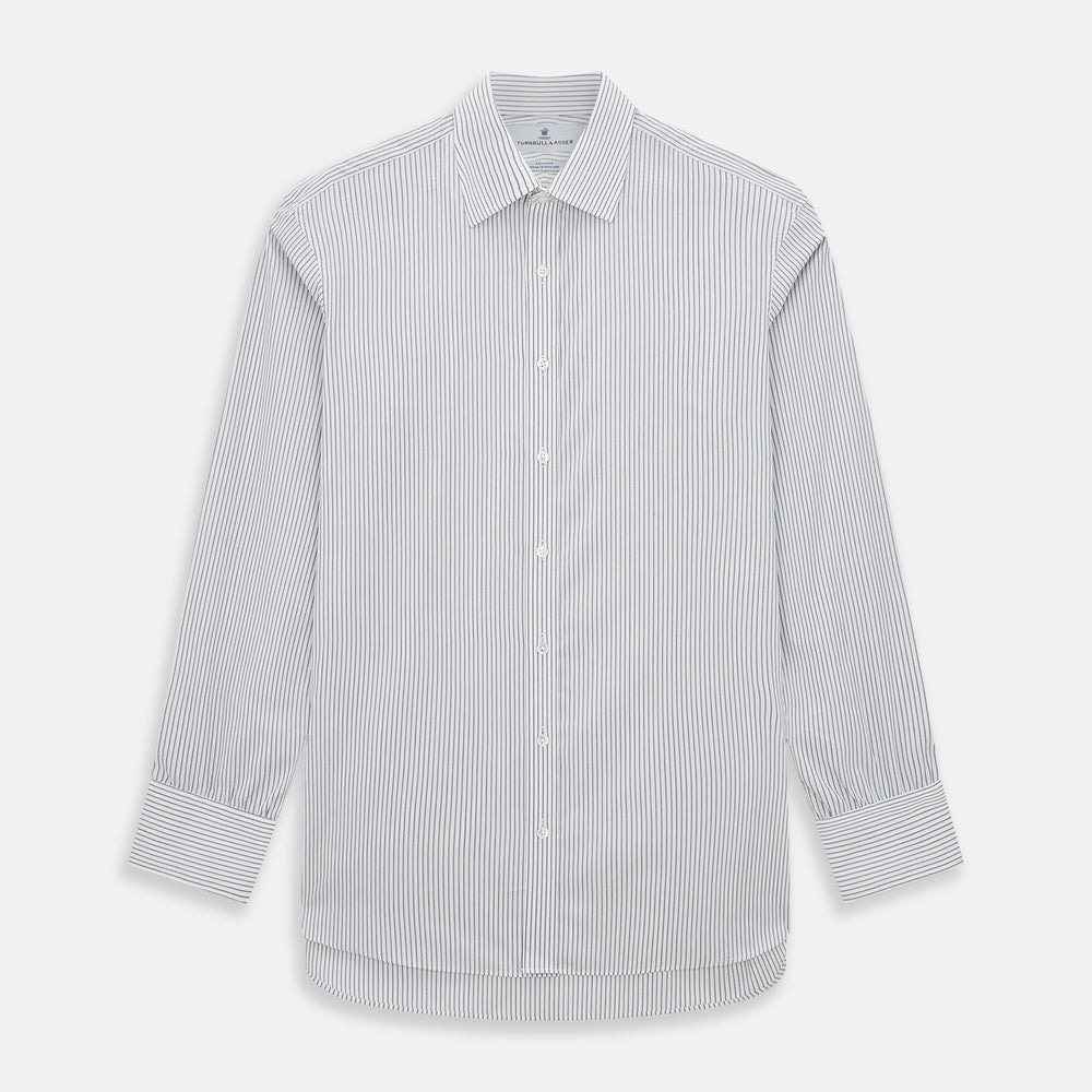 Navy Music Stripe Mayfair Shirt