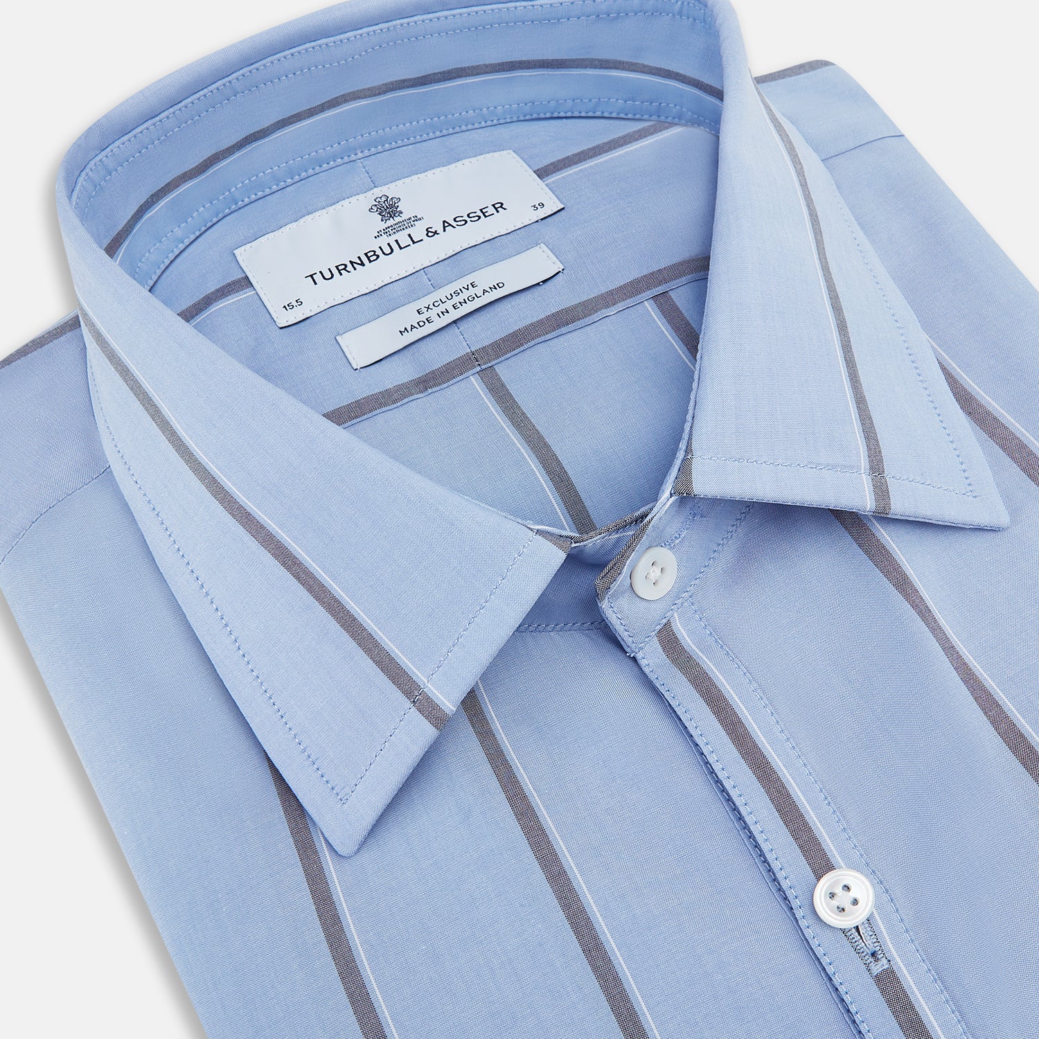 View 2 of product Sky Blue Track Stripe Westminster Shirt