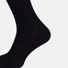 View 4 of product Midnight Thick Knit Mid-Length Socks